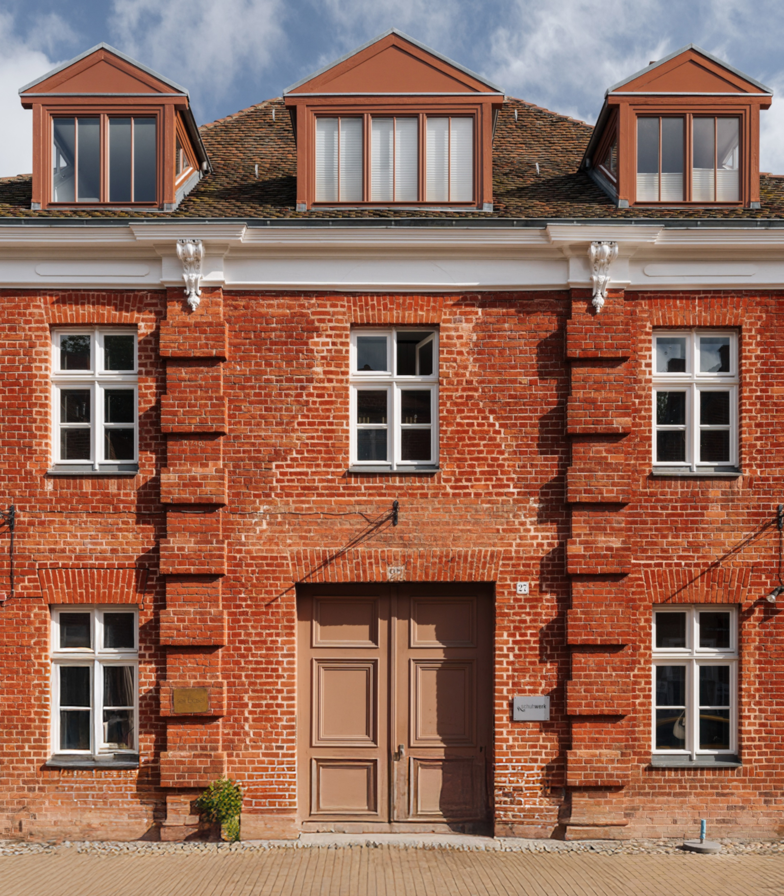 Historisches Denkmal im Holländischen Viertel Potsdam